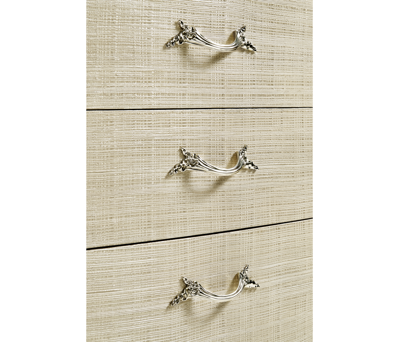 Rivoli Walnut & Champagne Nightstand