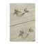 Rivoli Walnut & Champagne Nightstand