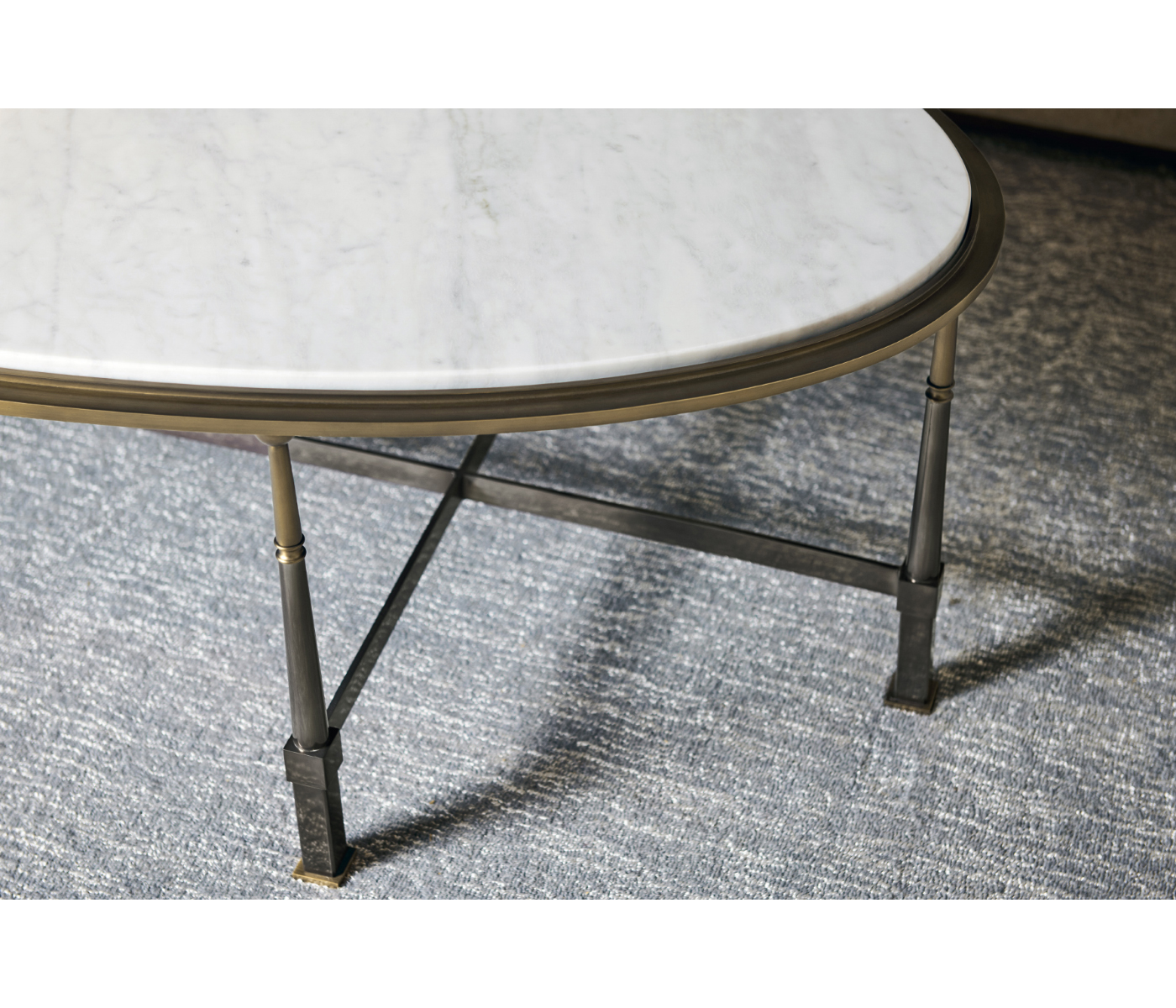 Hamilton Oval Cocktail Table