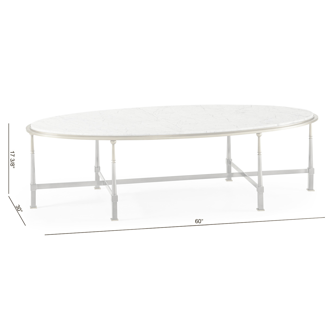 Hamilton Oval Cocktail Table