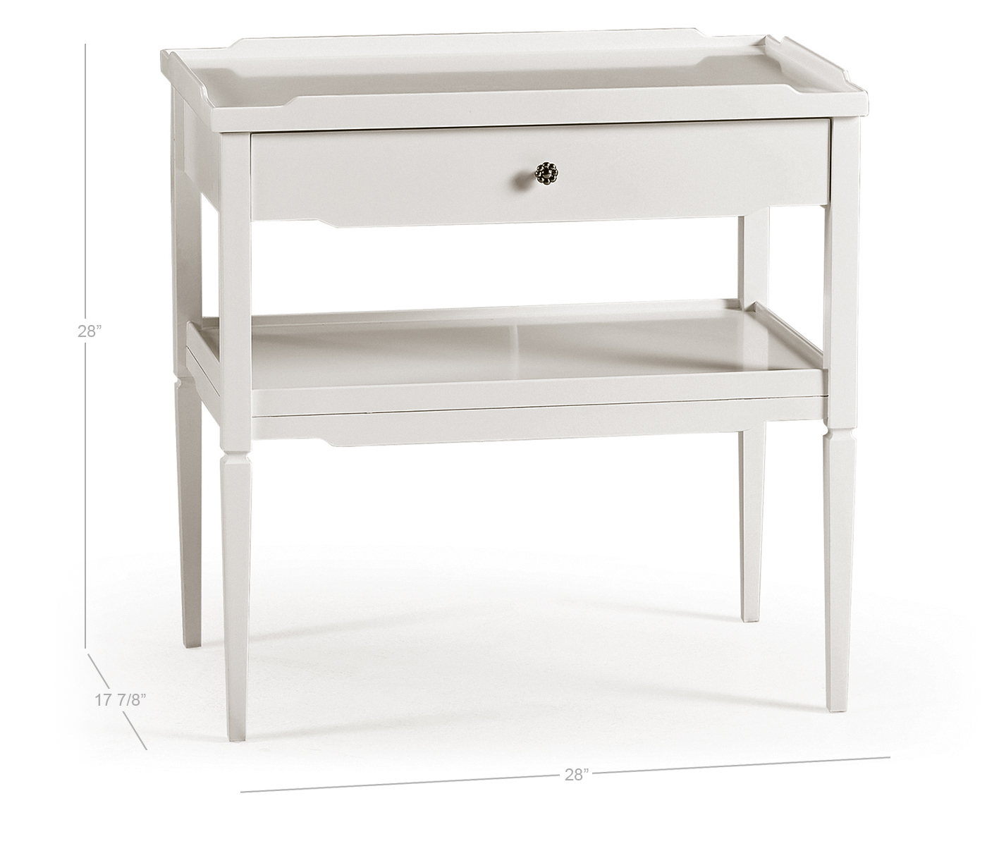 Remanence Rectangular Side Table