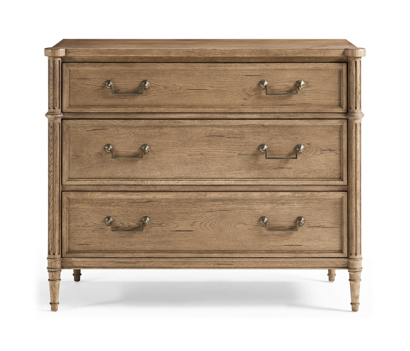 Kalpa Louis XVI Drawer Chest - Stripped Chestnut