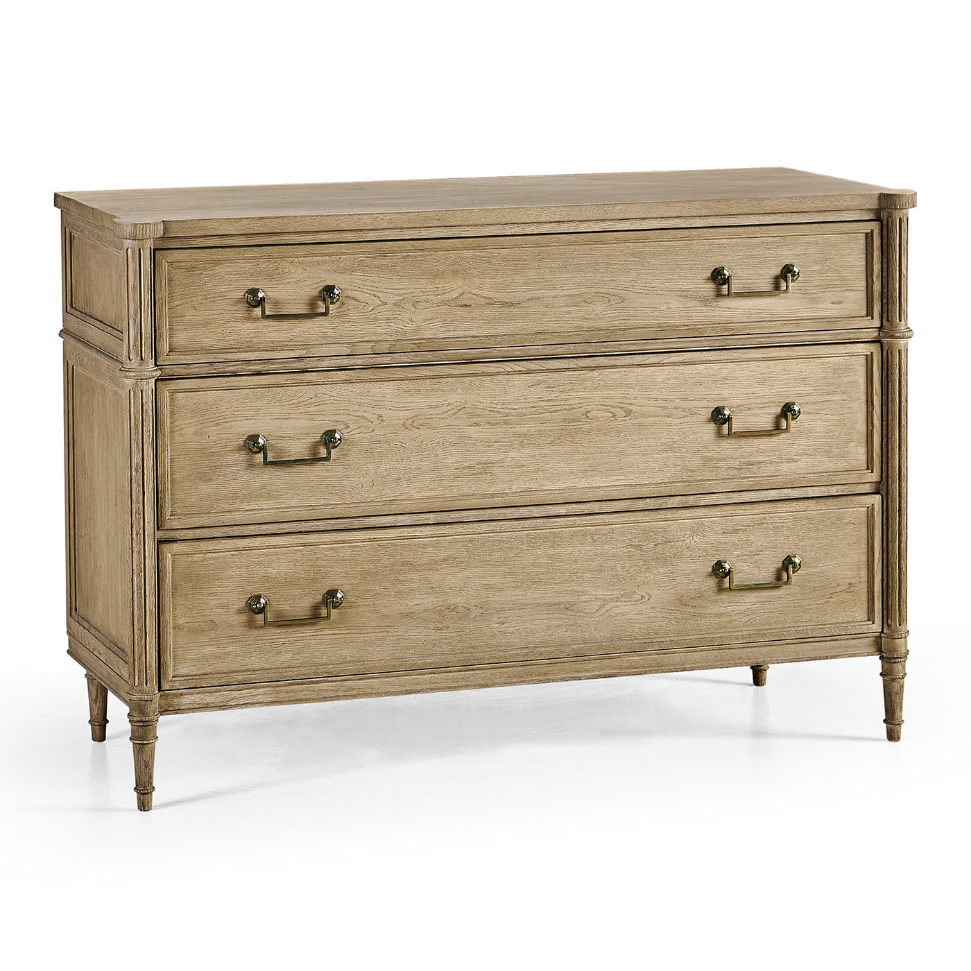 Kalpa Louis XVI Drawer Chest - Bleached Chestnut