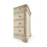 Entropy Louis Phillipe Drawer Chest - Bleached Walnut