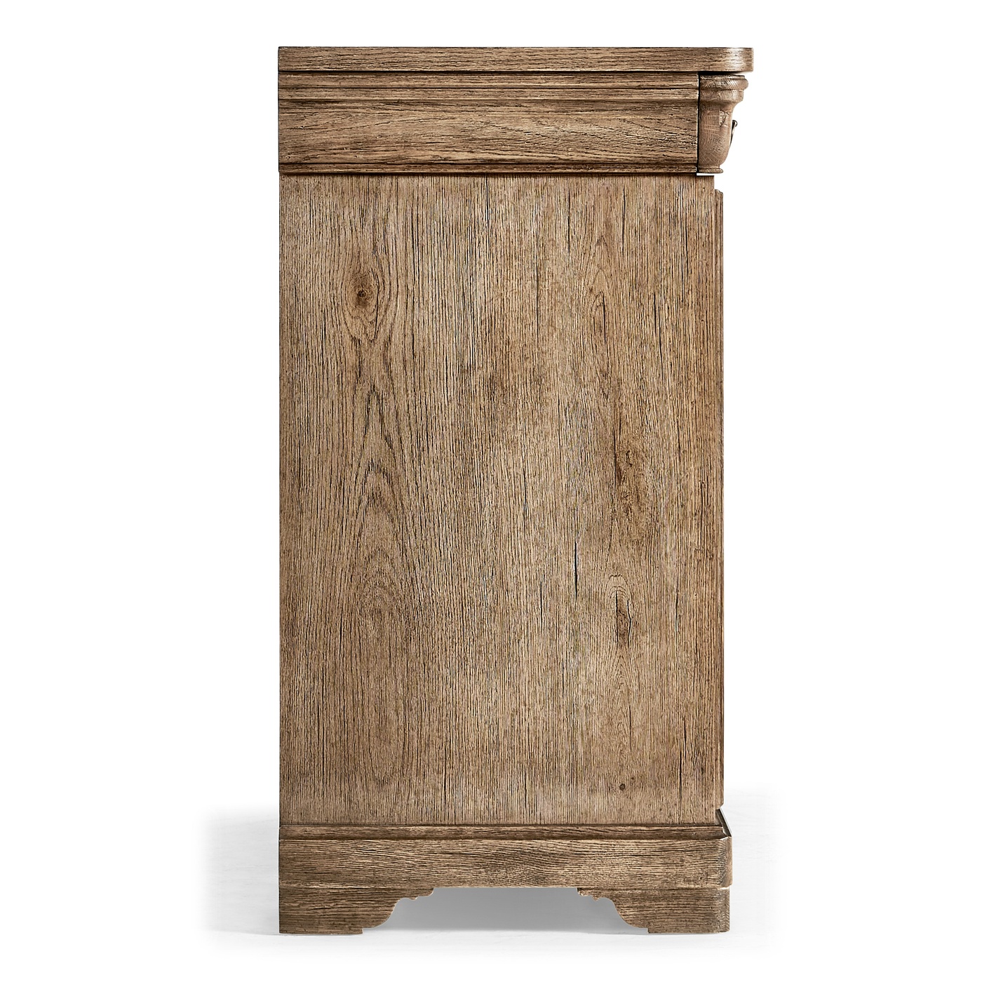 Entropy Louis Phillipe Drawer Chest - Stripped Chestnut