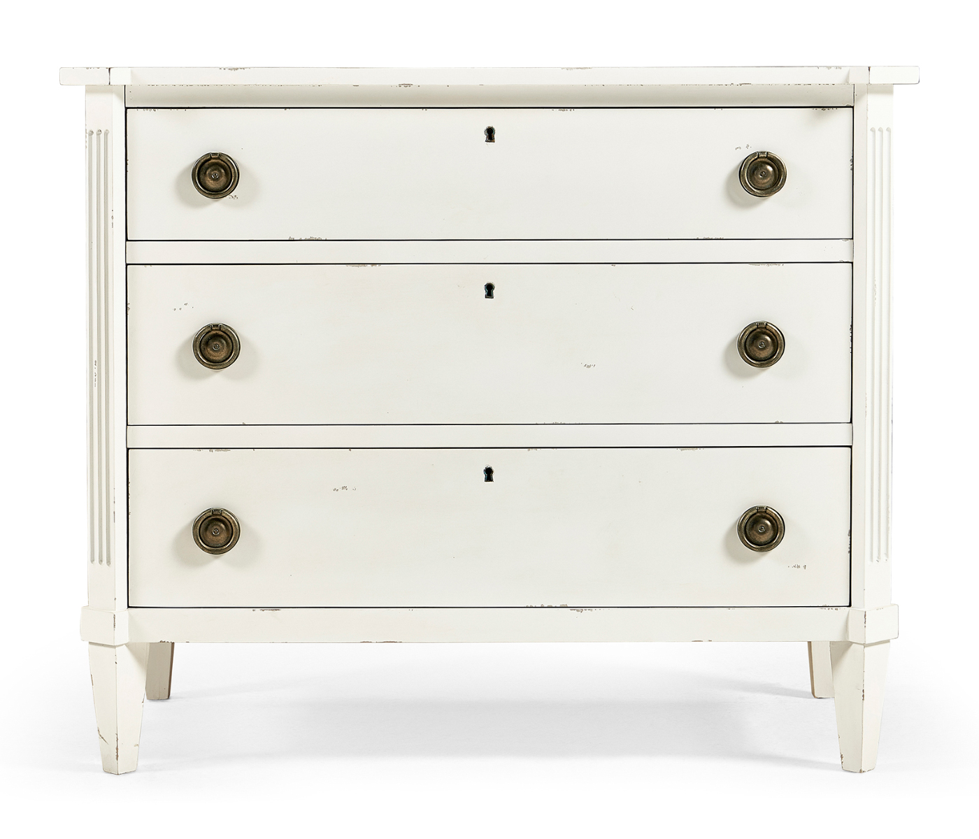 Aeon Swedish Drawer Chest - Antique White