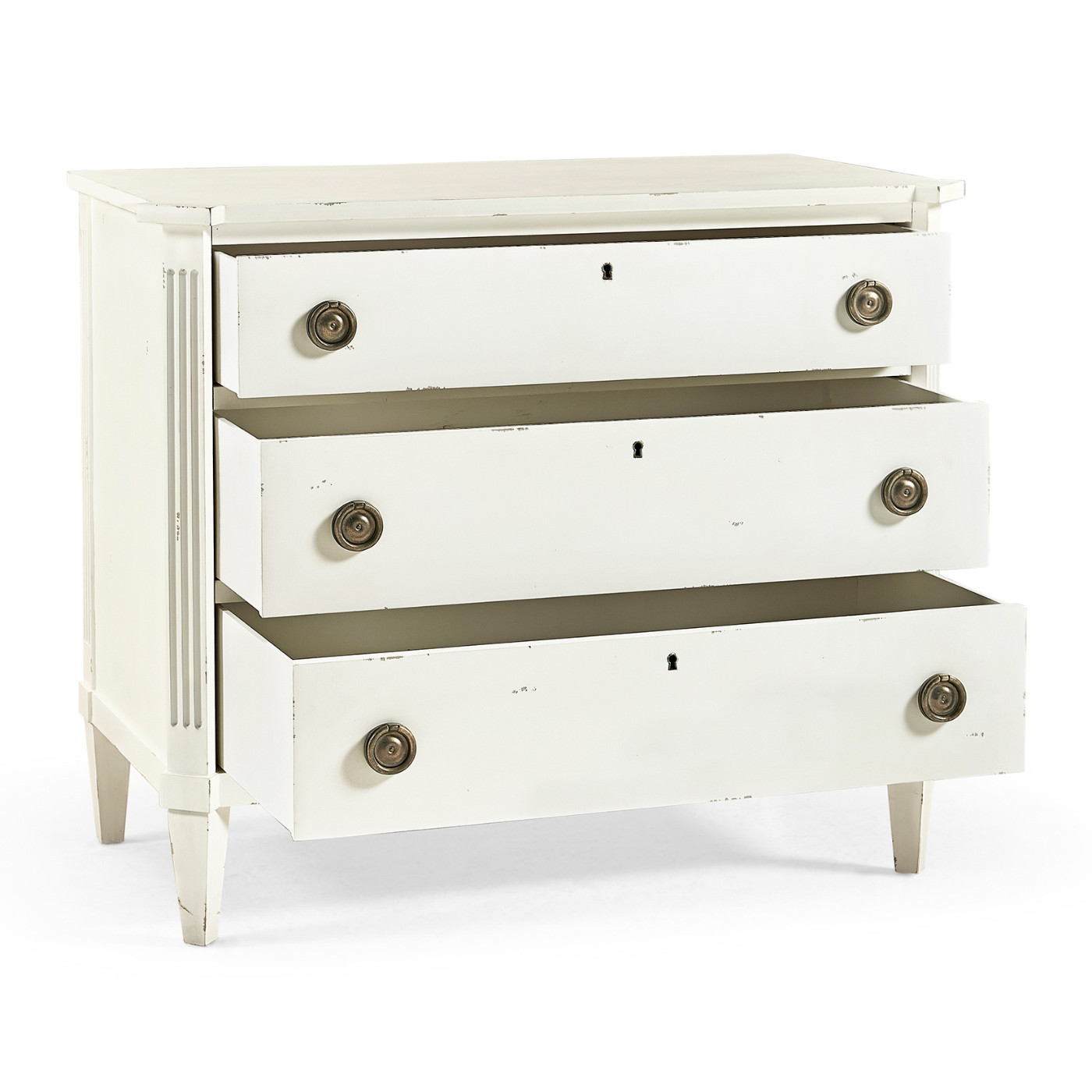 Aeon Swedish Drawer Chest - Antique White