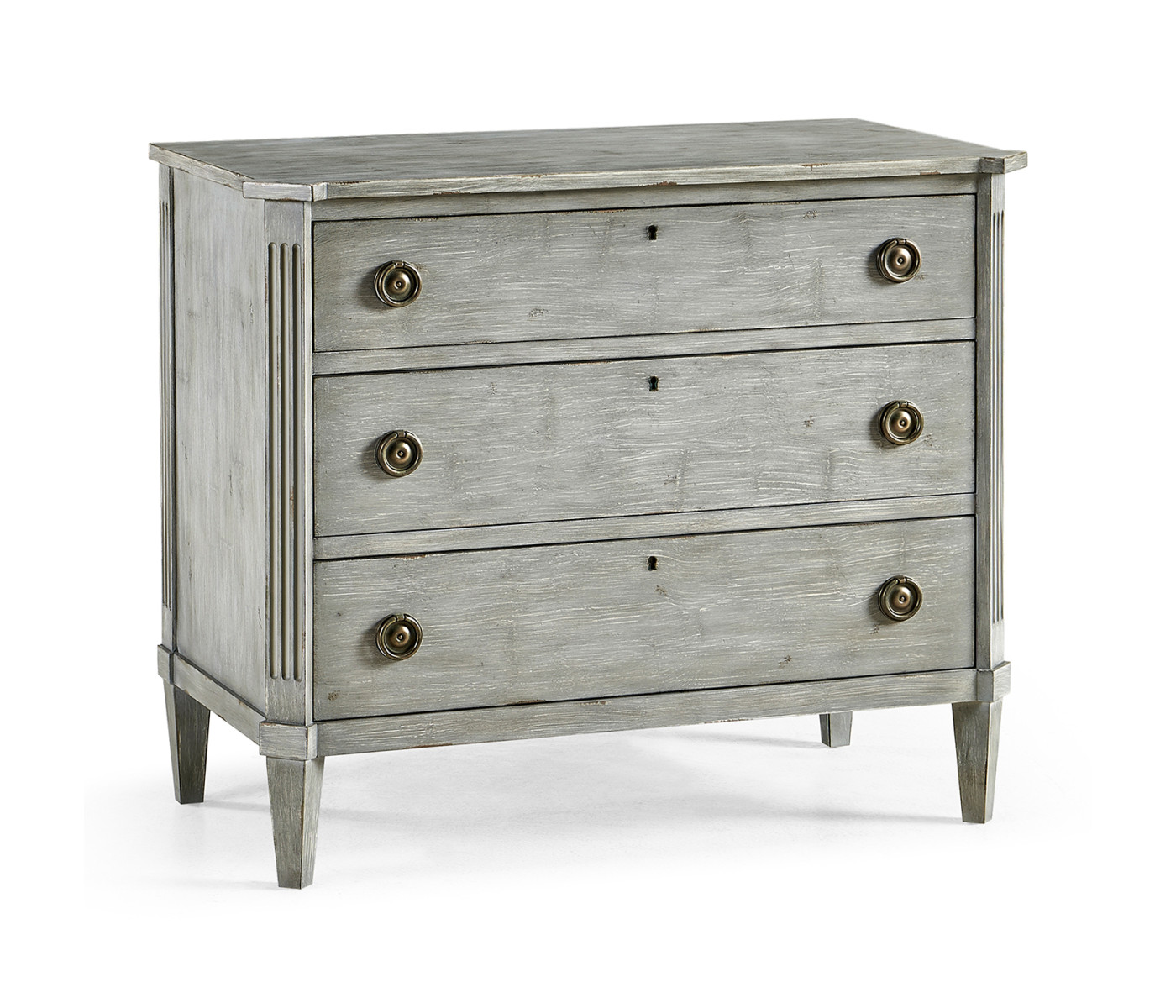 Aeon Swedish Drawer Chest - Antiqued Grey