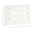 Aeon Swedish Drawer Chest - Antique White