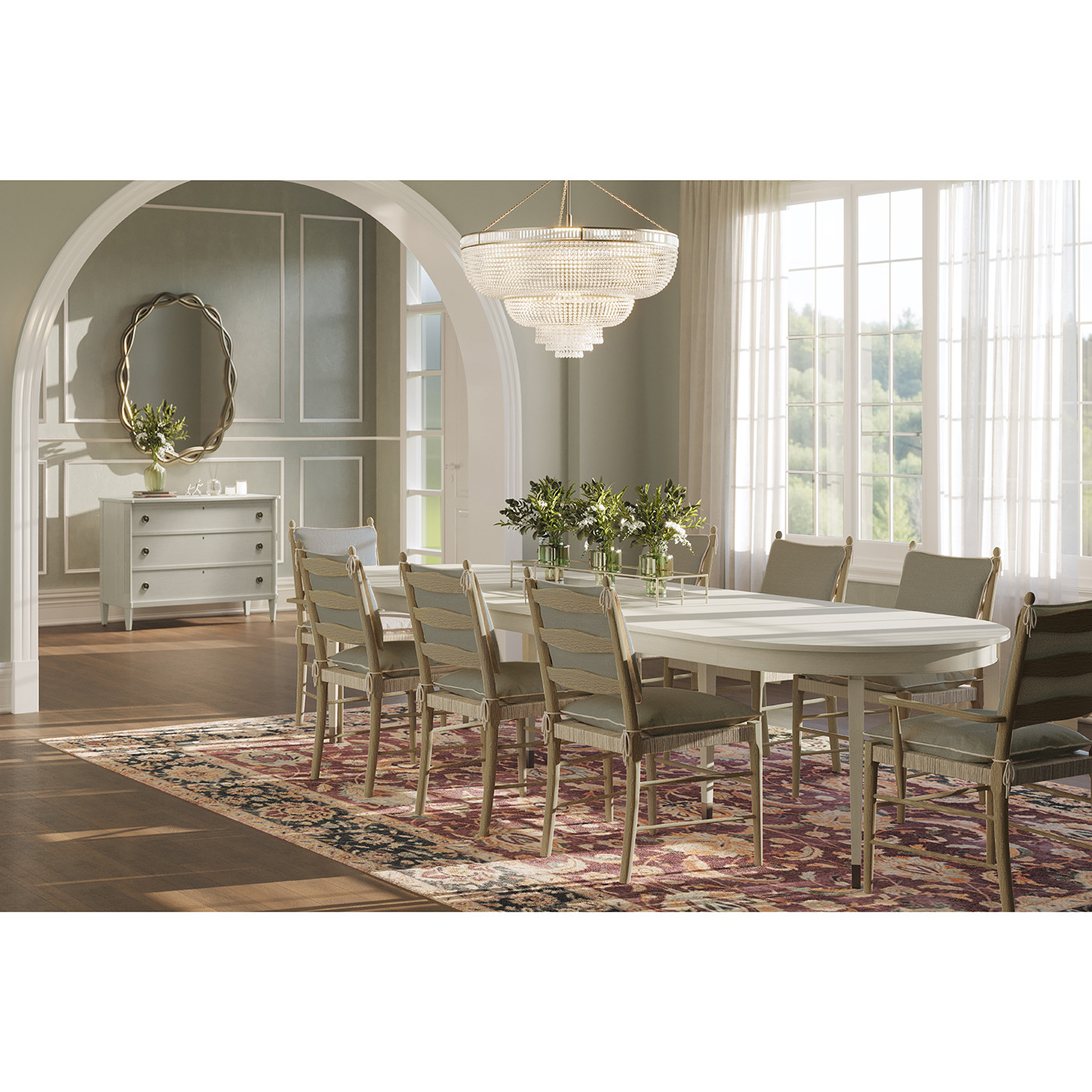 Aeon Swedish Drawer Chest - London Mist