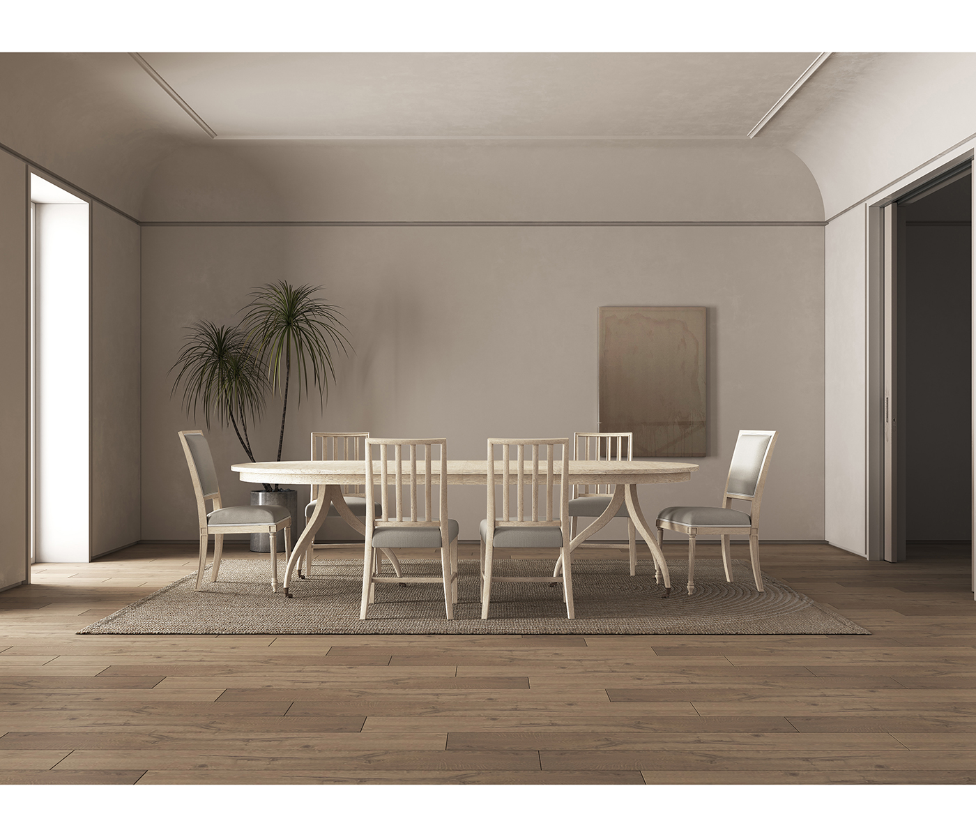 Solar Spider Leg Dining Table