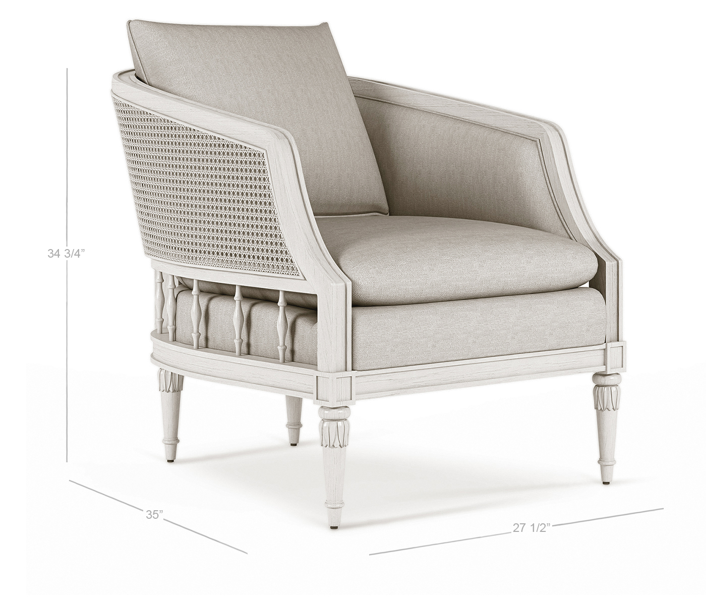 Velum Barrel Lounge Chair