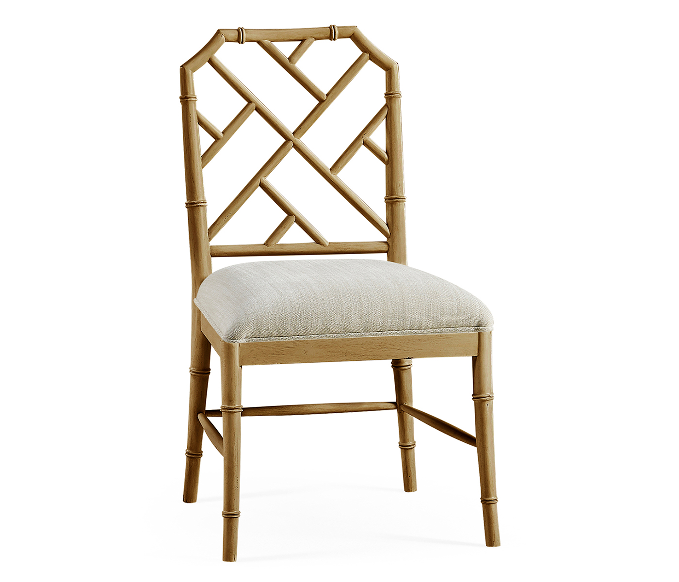 Saros Chippendale Bamboo Side Chair