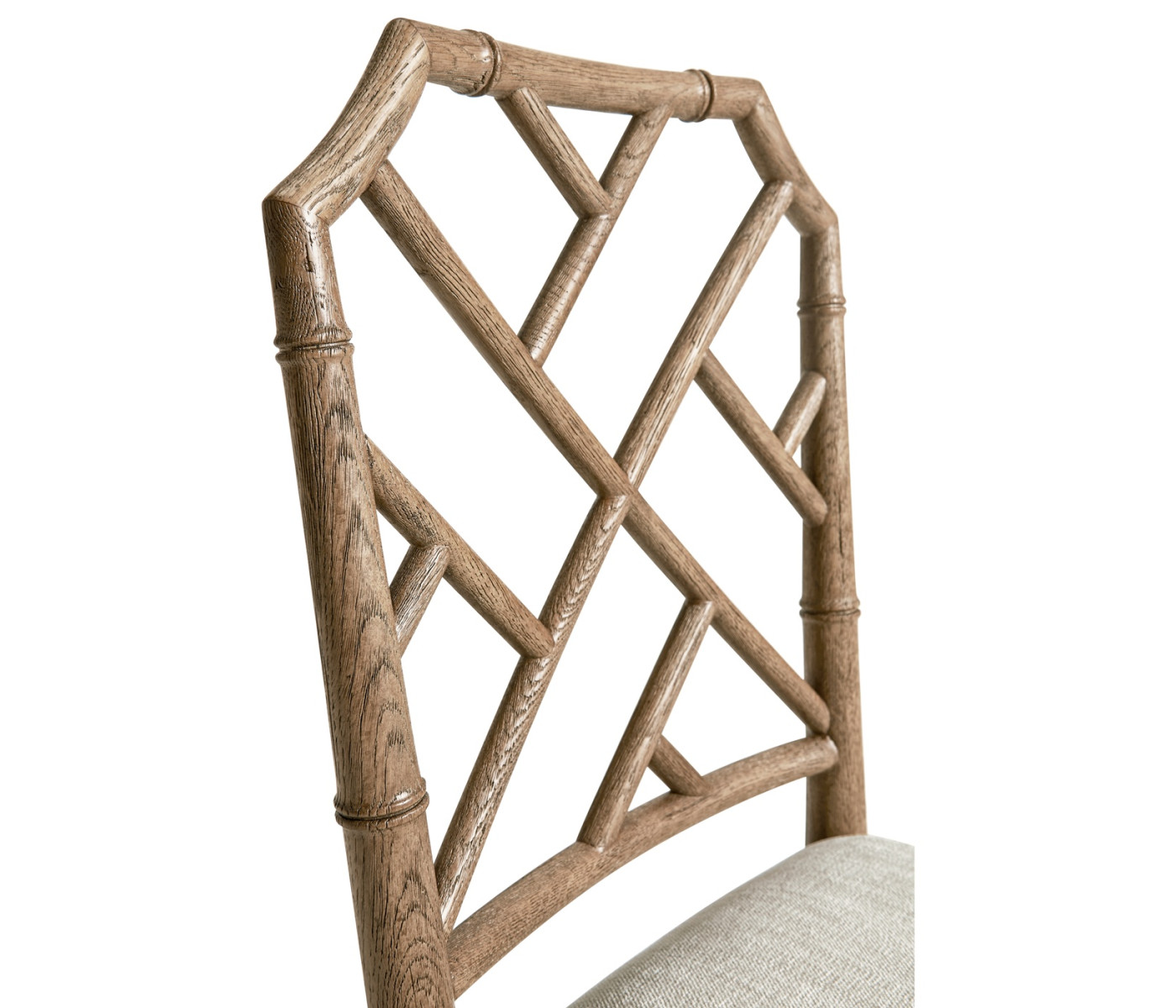 Saros Chippendale Bamboo Side Chair