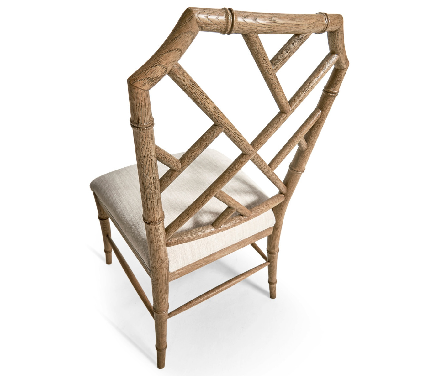 Saros Chippendale Bamboo Side Chair