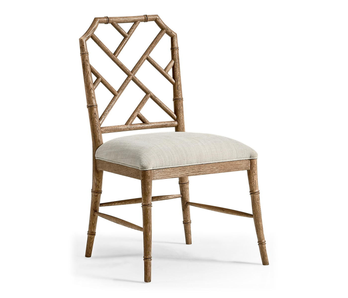 Saros Chippendale Bamboo Side Chair