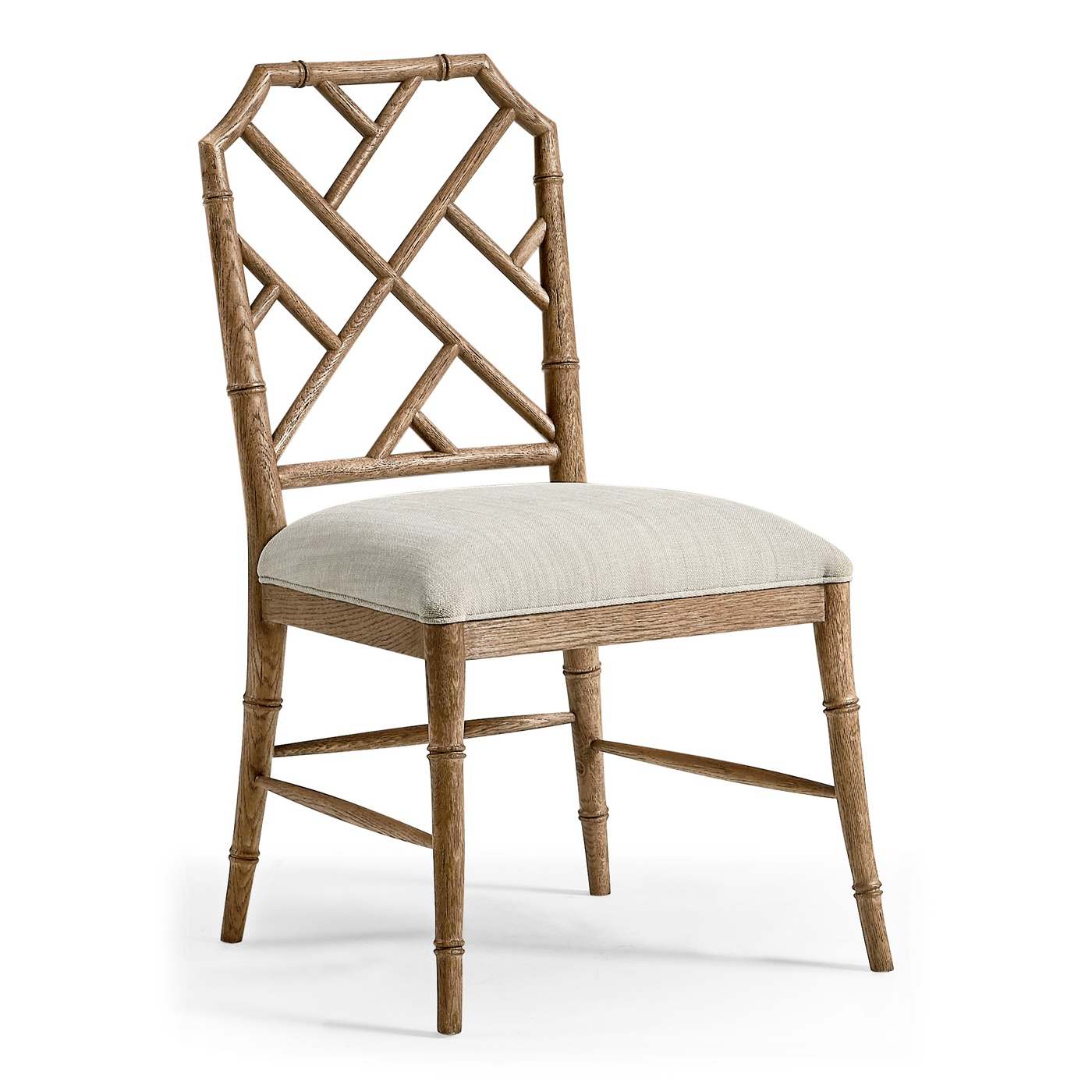 Saros Chippendale Bamboo Side Chair