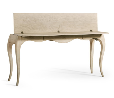 Disk Flip Top Console Table