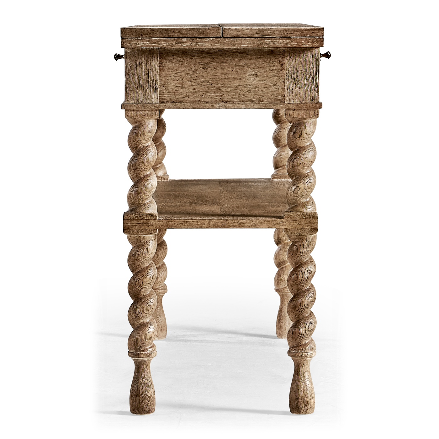 Spindle Flip Top Convertible Table