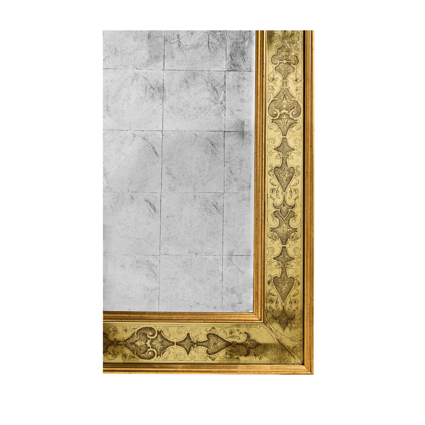 Adeline Gilded Floor Mirror