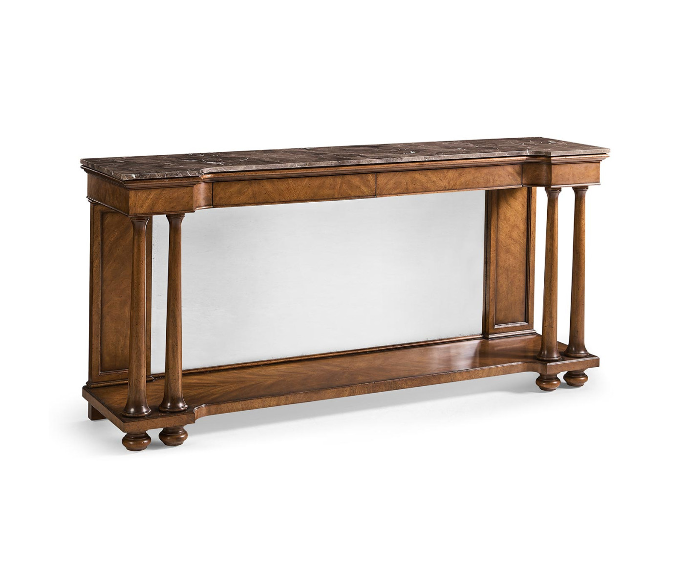 Hattie Mirrored Console Table