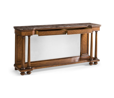Hattie Mirrored Console Table