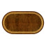 Mahogany two self storing leaves Biedermeier style dining table
