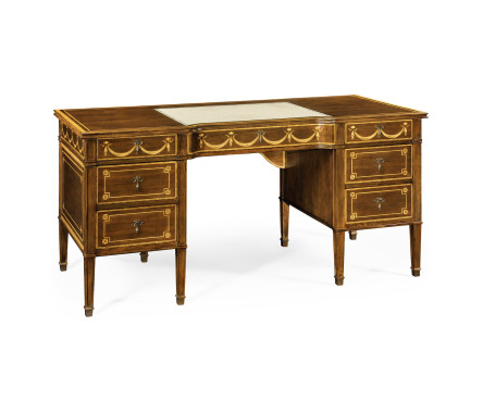 Mahogany sheraton inspired writing desk