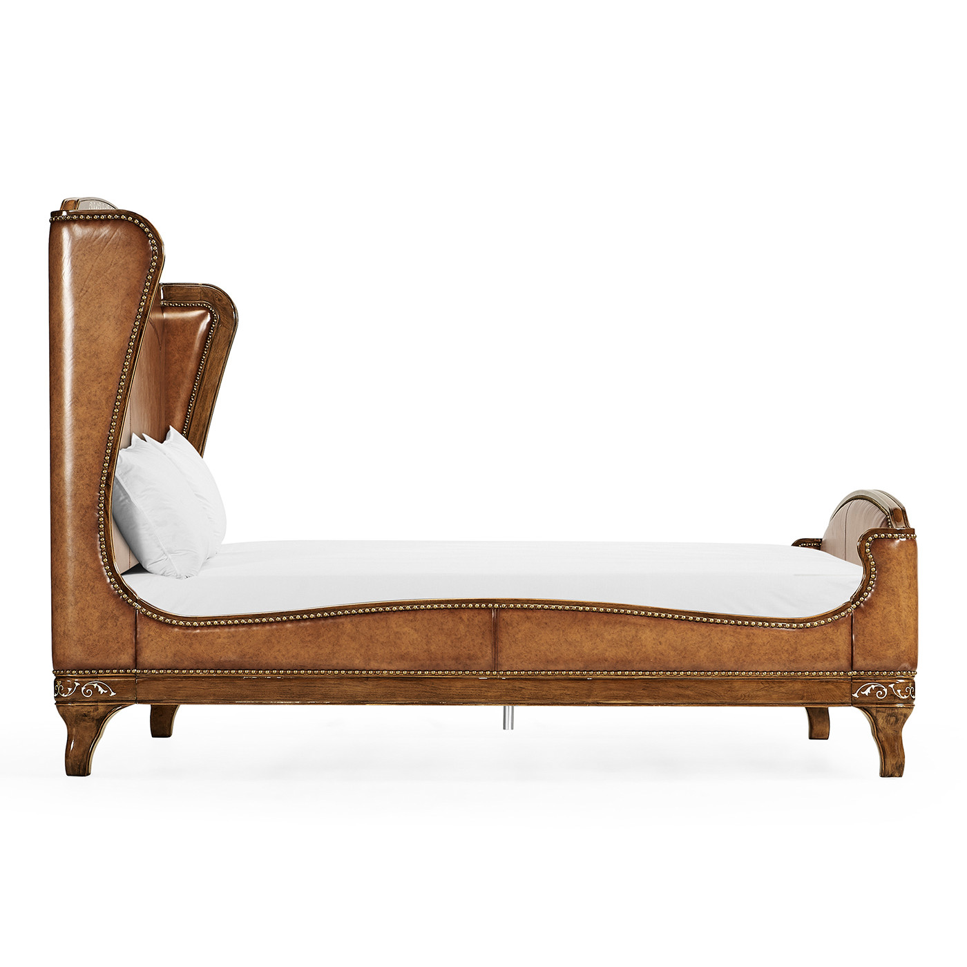 Louis XV Style Burl Walnut US King Bed
