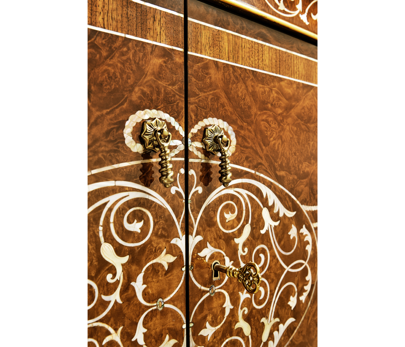 Low Burr & Mother of Pearl Entertainment Unit