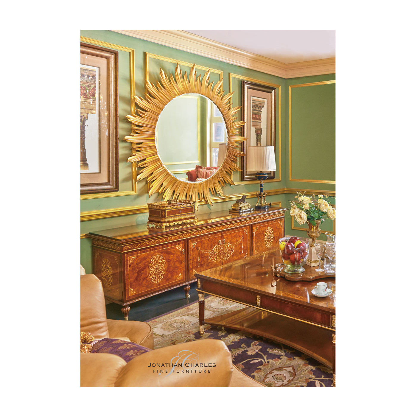 Low Burr & Mother of Pearl Entertainment Unit