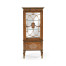 Right Opening Burl & Mother of Pearl Display Cabinet 