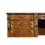 Burl & Mother of Pearl Faux Partners Desk