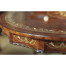 Burl & mother of pearl centre table
