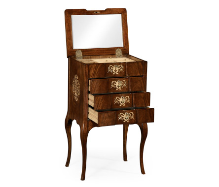 Vanity/ Jewellery cabinet with fine MOP & marquetry inlay