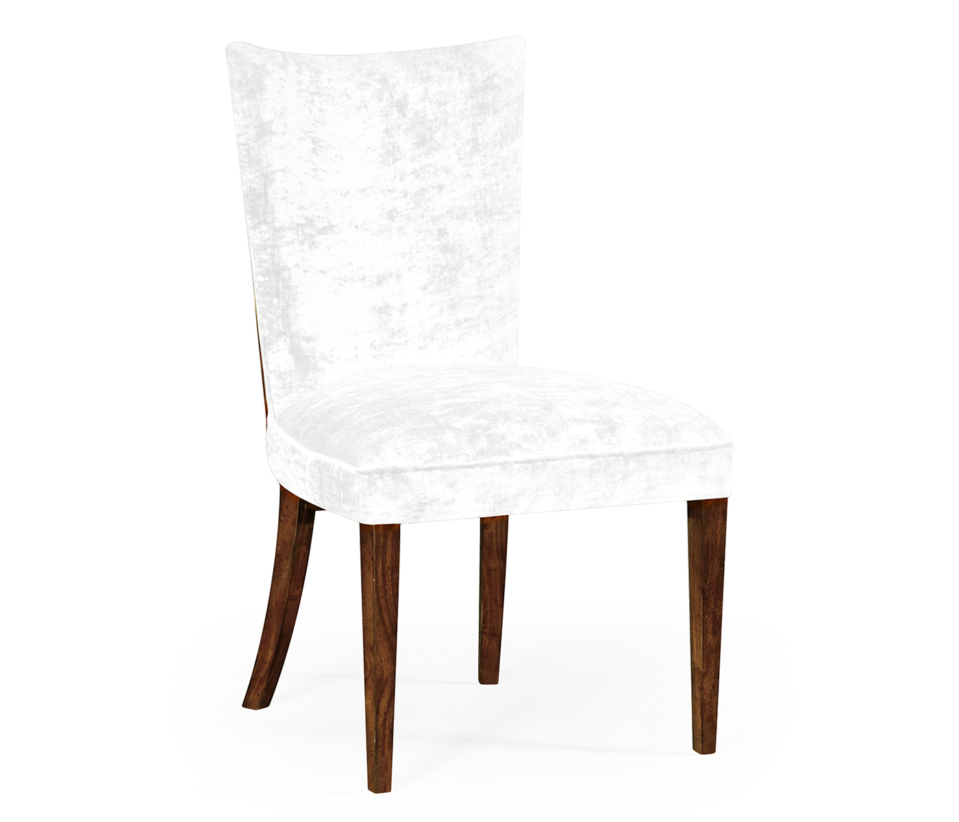 Biedermeier Style Dining Side Chair with Fine Mop & Marquetry Inlay
