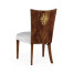Biedermeier Style Dining Side Chair with Fine Mop & Marquetry Inlay