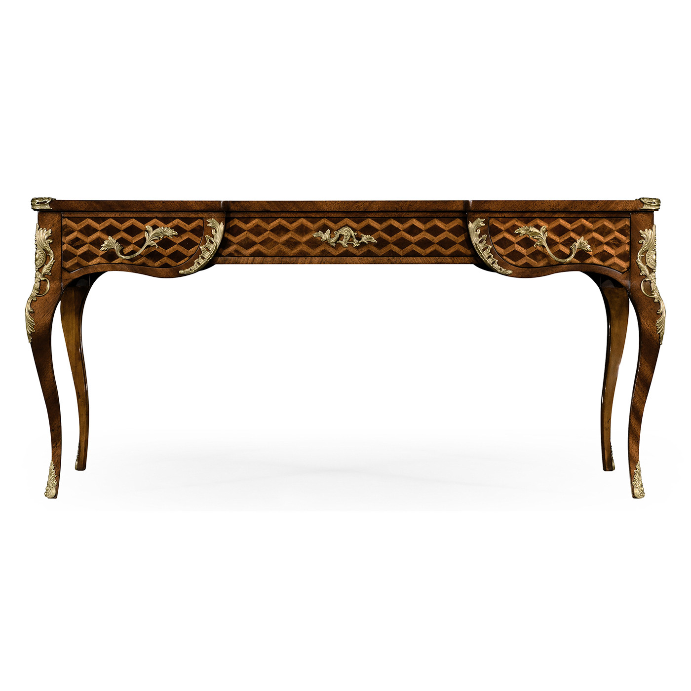 Mahogany bureau with fine MOP & marquetry inlay