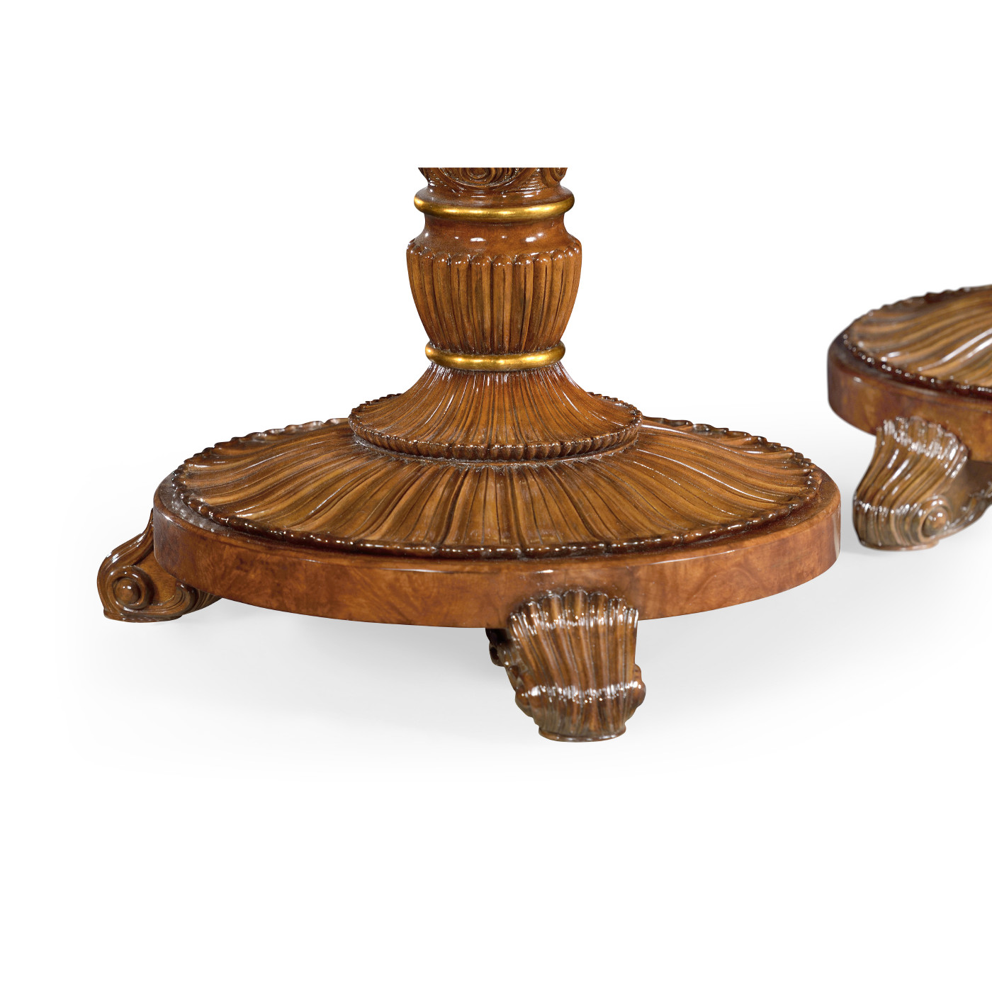 Burl & Mother of Pearl Rectangular Dining Table 95