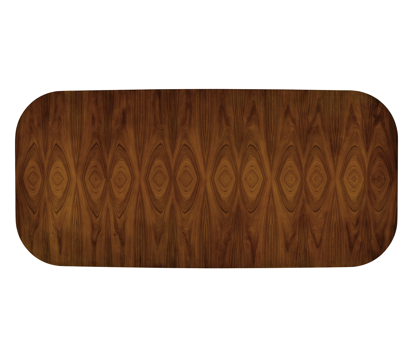 Double pedestal dining table - high sheen