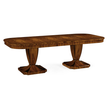 Double Pedestal Dining Table - High Sheen 95