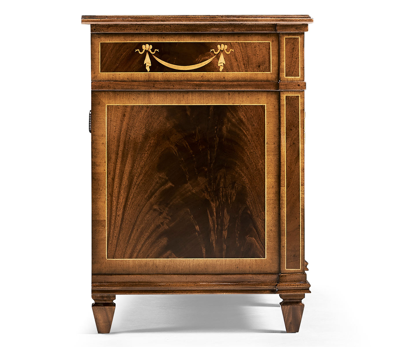 Low Mahogany & Mother of Pearl Entertainment Unit