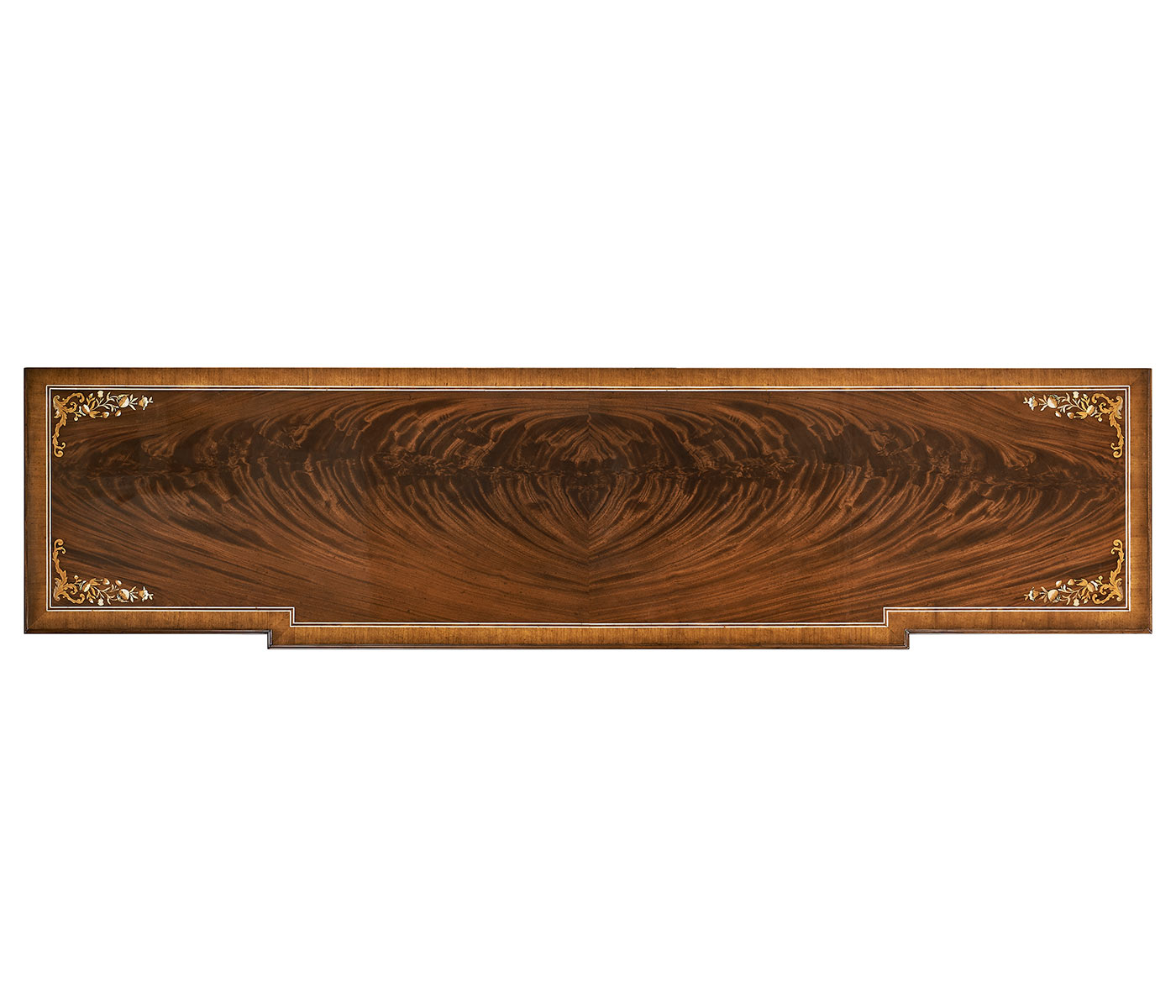 Low Mahogany & Mother of Pearl Entertainment Unit