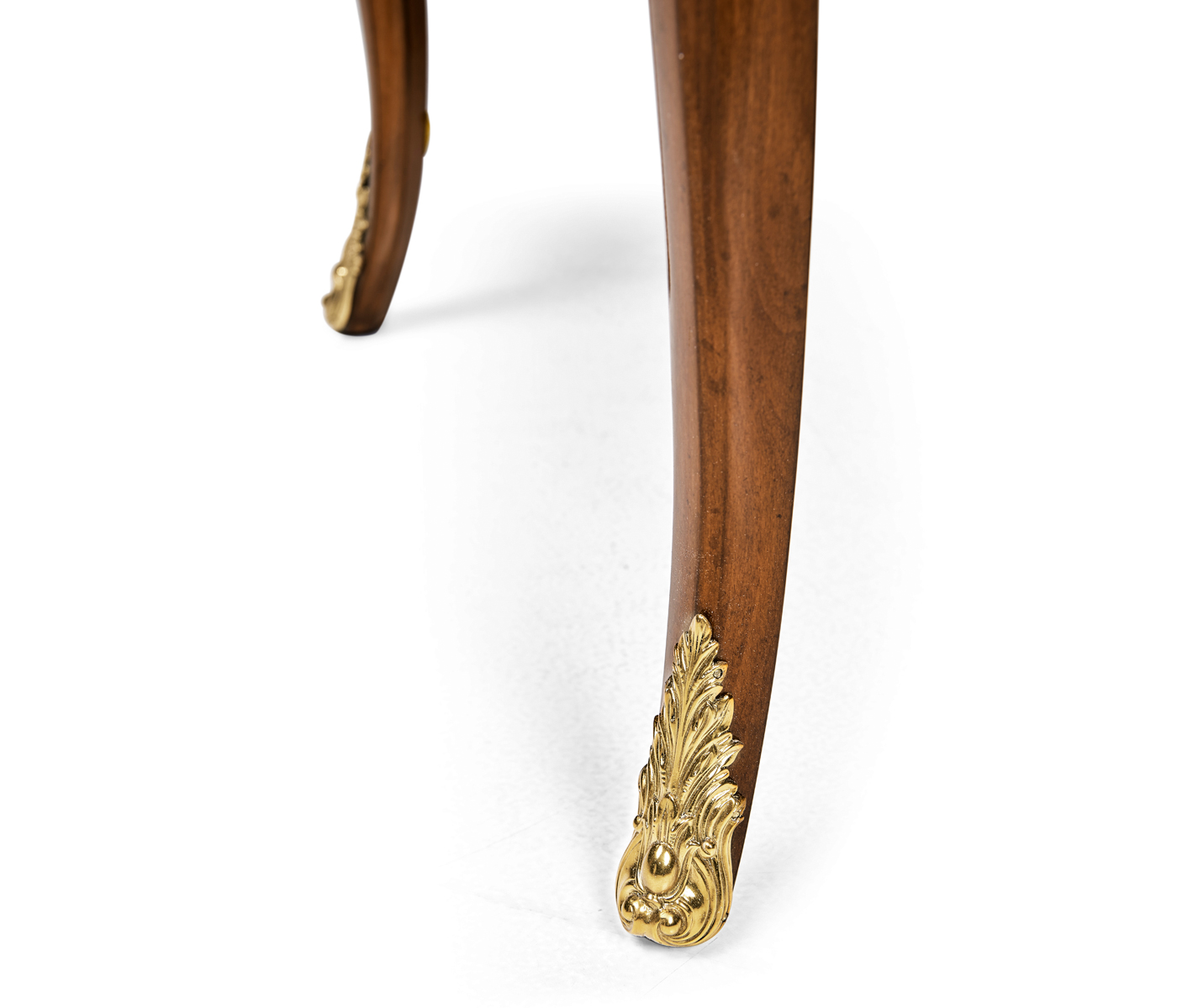 Mahogany lamp table with mother of pearl & marquetry