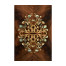 Mahogany & Mother of Pearl Demilune Cabinet