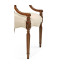 Sheraton Dining Arm Chair with Shield Back in Mahogany High Gloss