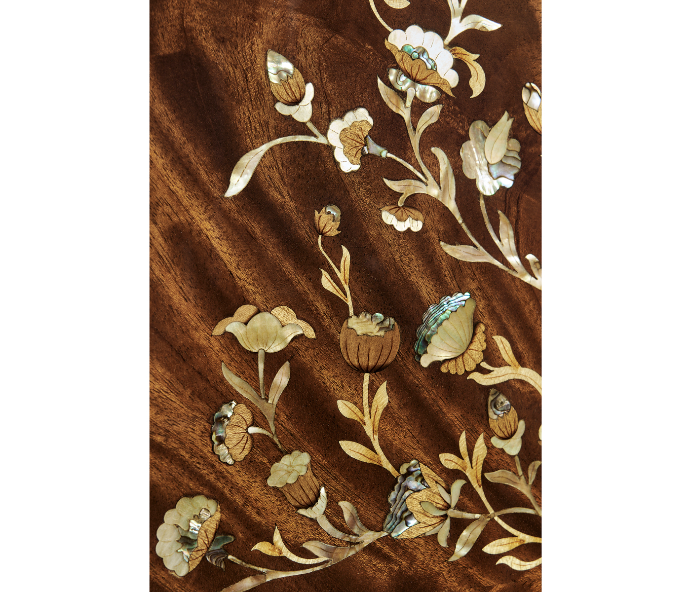 Mahogany & Mother of Pearl Drinks Cabinet