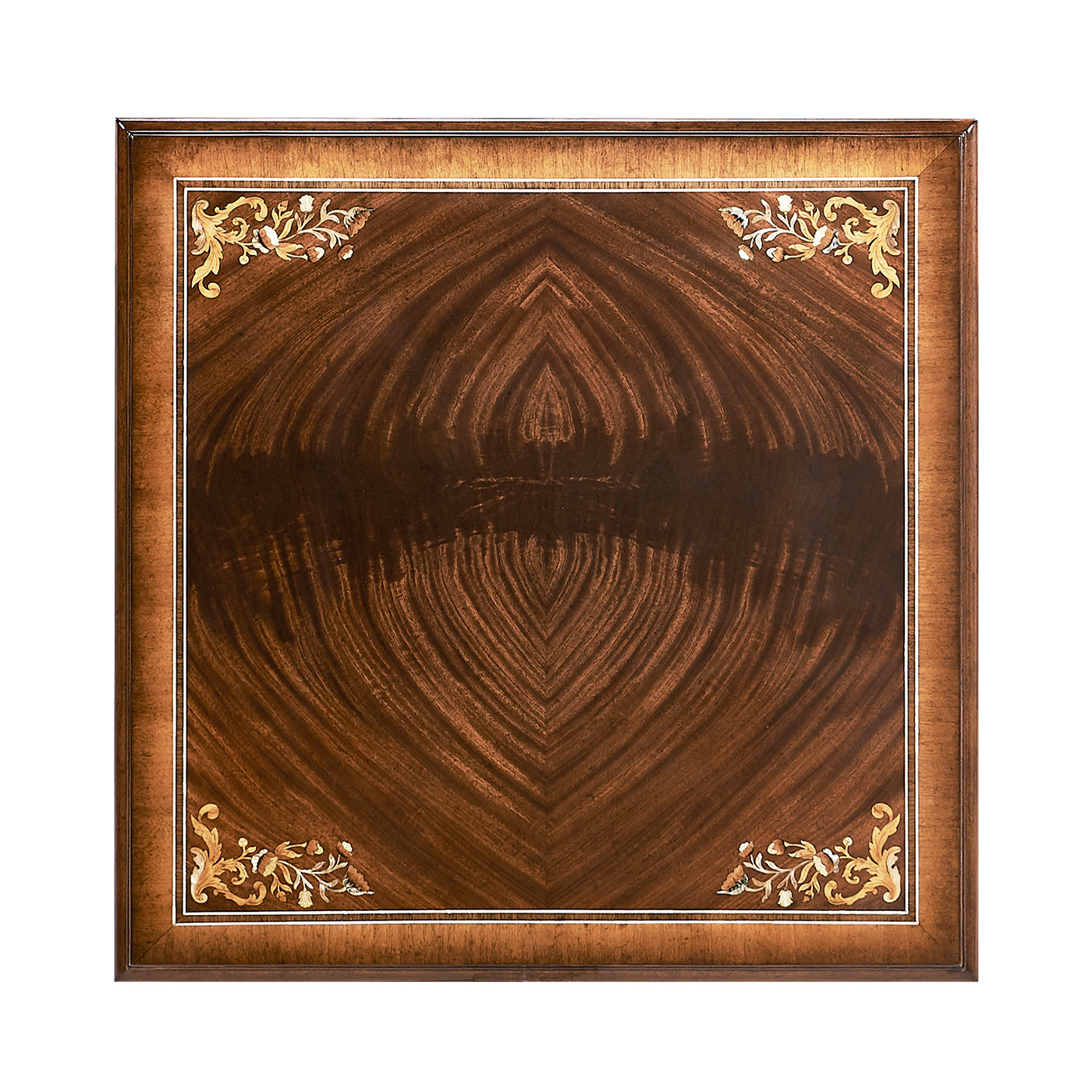 Square Mahogany Side Table