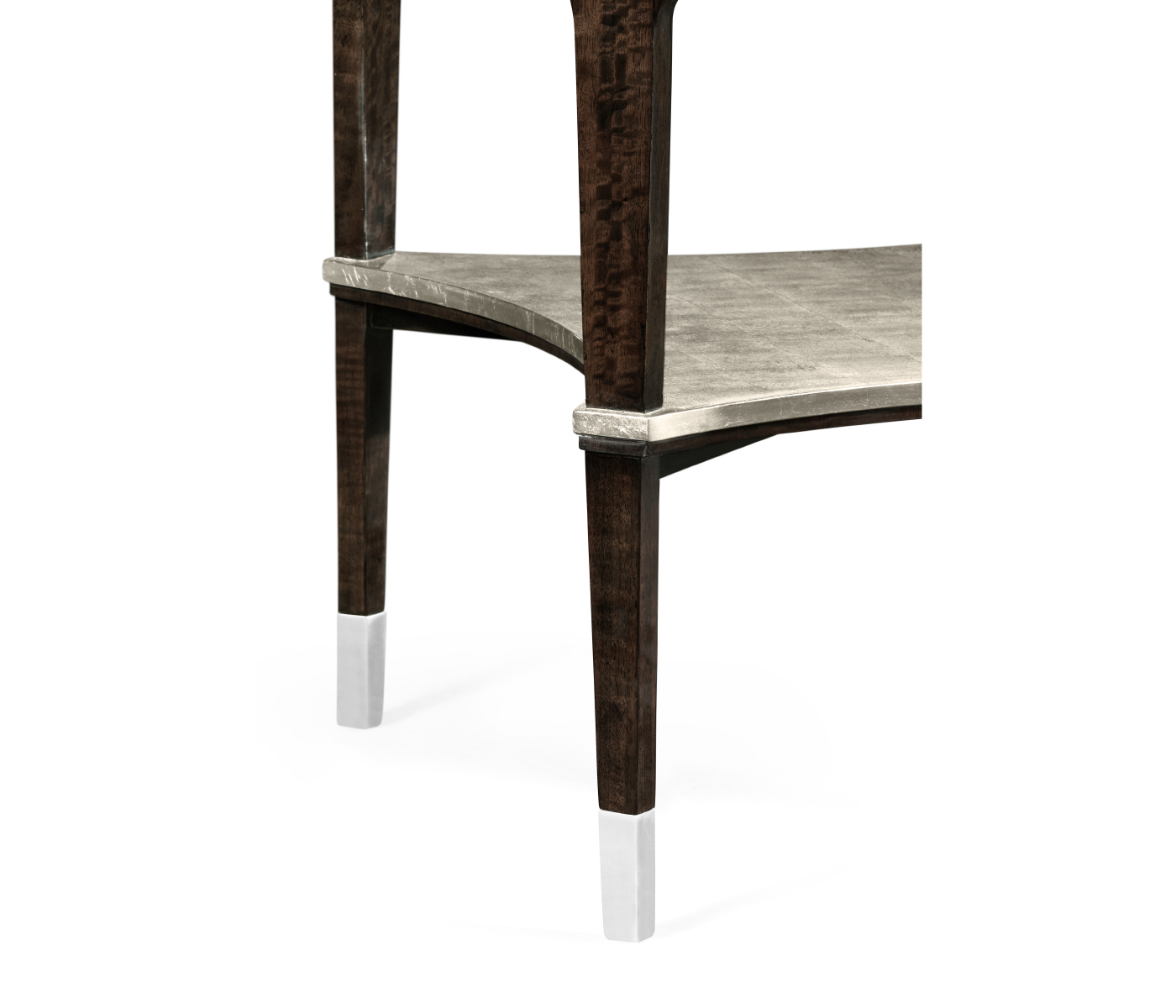 Round Black Eucalyptus Side Table