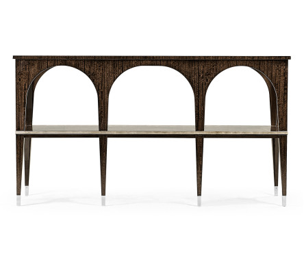 Black Eucalyptus Console Table